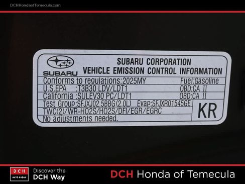Used 2025 Subaru Impreza 2.0i AWD/4WD image 9
