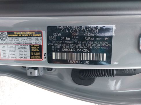 New 2026 Kia K5 GT-Line image 39