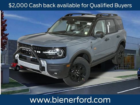 New 2025 Ford Bronco Sport Badlands w/ Sasquatch Badlands Package image 1