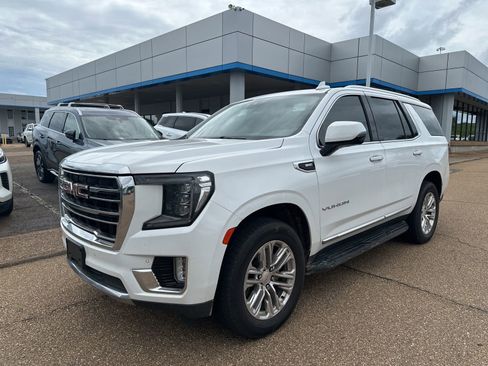 Used 2021 GMC Yukon SLT w/ SLT Luxury Plus Package RWD image 1