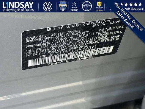 Used 2025 Subaru Forester Sport w/ Popular Package #1 image 26