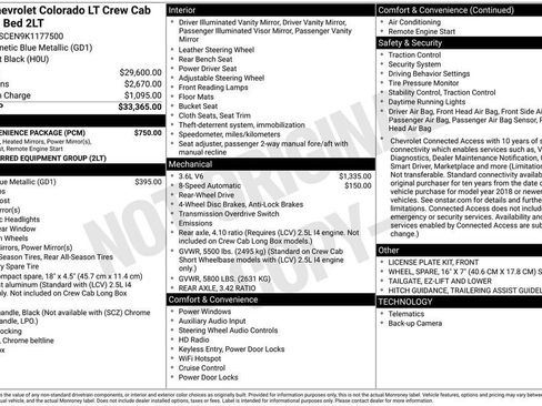 Used 2019 Chevrolet Colorado LT w/ LT Convenience Package RWD image 2