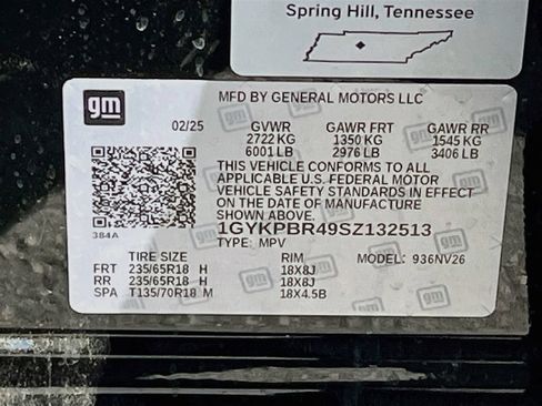 Used 2025 Cadillac XT6 Luxury AWD/4WD image 34