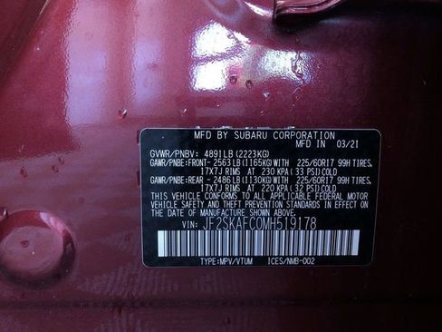 Used 2021 Subaru Forester Premium w/ Popular Package #1 AWD/4WD image 32