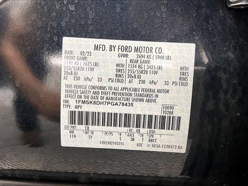 Certified 2023 Ford Explorer XLT w/ Equipment Group 202A AWD/4WD image 36