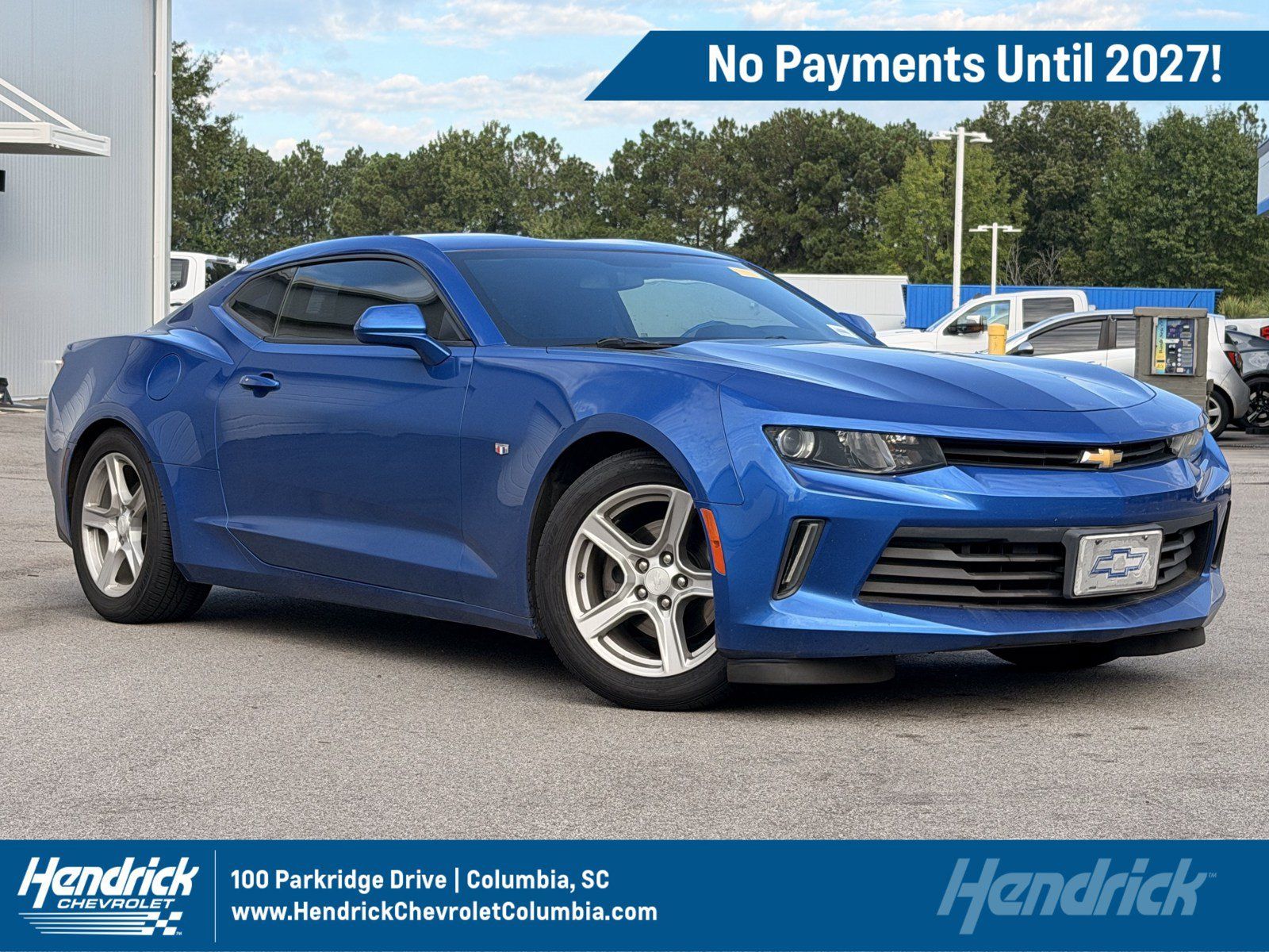 Used 2018 Chevrolet Camaro LT w/ Technology Package RWD image 1