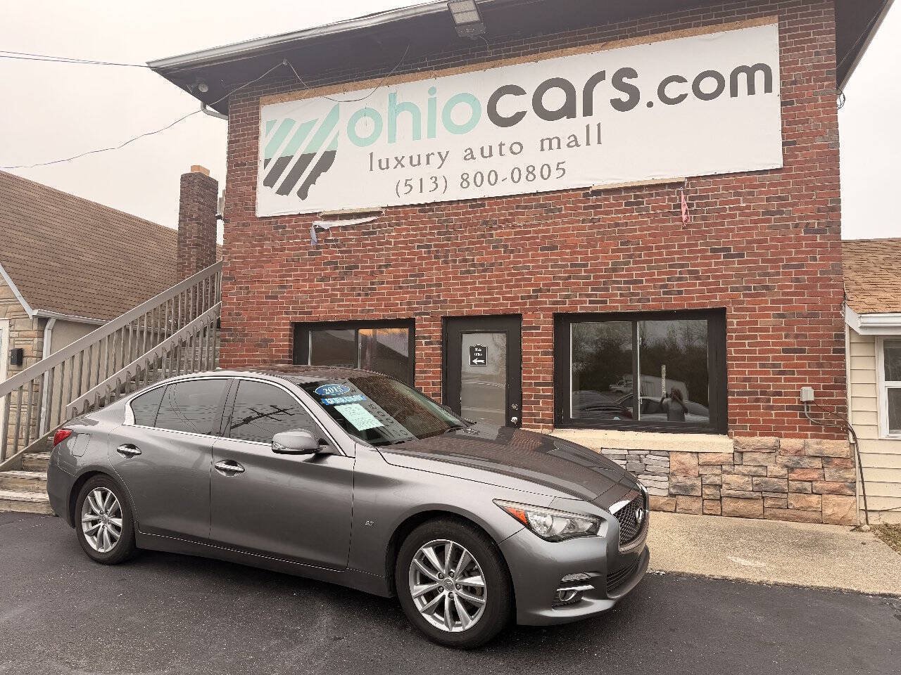 Used 2015 INFINITI Q50 Premium w/ Navigation Package AWD/4WD image 1