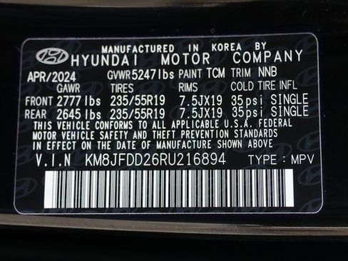 Certified 2024 Hyundai Tucson Limited image 29