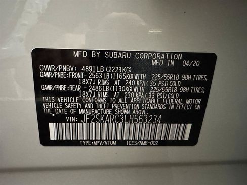 Used 2020 Subaru Forester Sport w/ Popular Package #2 AWD/4WD image 21
