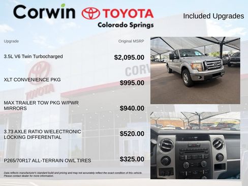 Used 2012 Ford F150 XLT w/ XLT Convenience Pkg AWD/4WD image 7