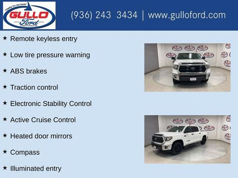 Used 2021 Toyota Tundra SR5 w/ SR5 Upgrade Package AWD/4WD image 10
