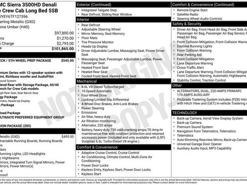 Used 2026 GMC Sierra 3500 Denali Ultimate AWD/4WD image 57