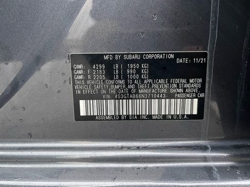 Used 2022 Subaru Impreza 2.0i image 29