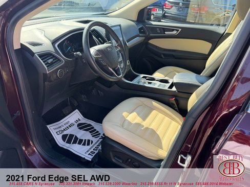 Used 2021 Ford Edge SEL w/ Convenience Package AWD/4WD image 11