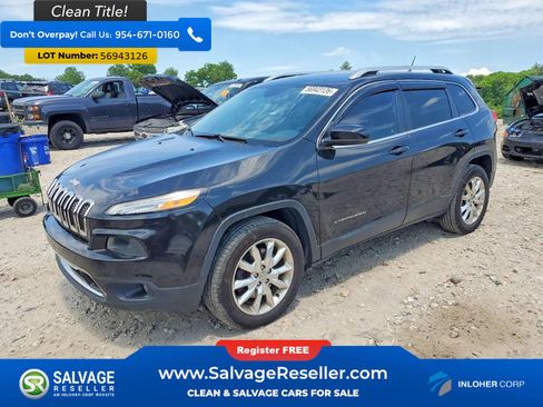 Used 2015 Jeep Cherokee Limited AWD/4WD image 1