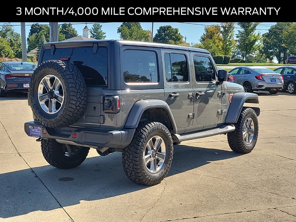 Used 2019 Jeep Wrangler Unlimited Sahara AWD/4WD image 4