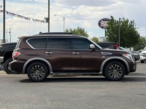 Used 2017 Nissan Armada Platinum w/ Captain Seat Package AWD/4WD image 3