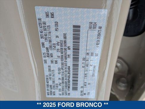 New 2025 Ford Bronco Badlands image 22