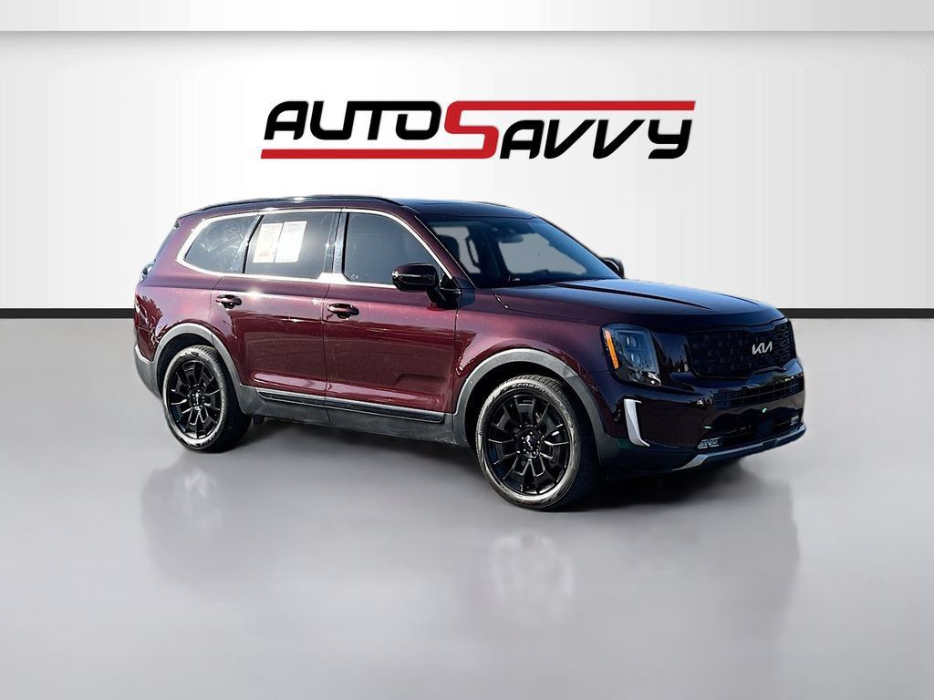 Used 2022 Kia Telluride SX w/ Nightfall Edition Package AWD/4WD image 1