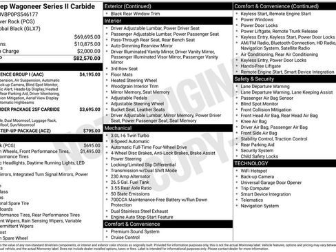 Used 2023 Jeep Wagoneer Series II w/ Convenience Group I AWD/4WD image 1