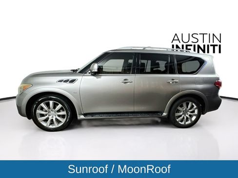 Used 2014 INFINITI QX80 4WD w/ Deluxe Touring Package image 4
