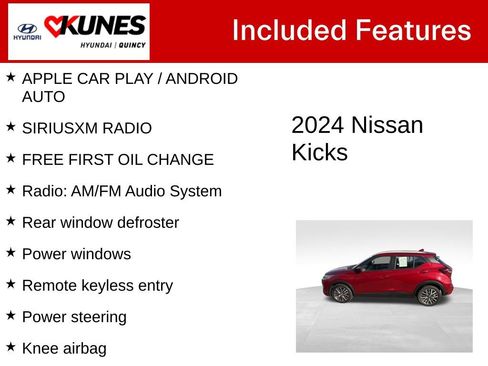 Used 2024 Nissan Kicks SV FWD image 2