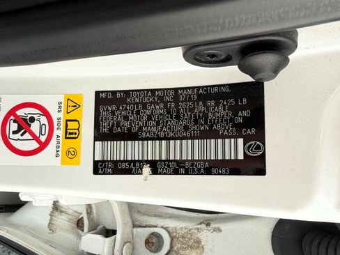 Used 2019 Lexus ES 350 ES 350 w/ Accessory Package image 20