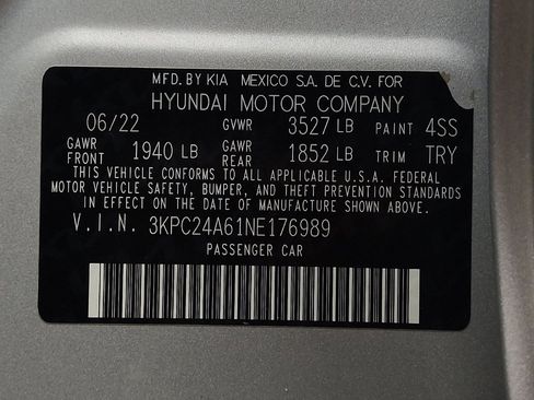 Used 2022 Hyundai Accent SE FWD image 33