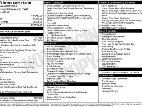 Used 2024 Alfa Romeo Stelvio Sprint image 16