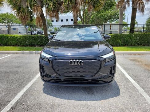 Used 2024 Audi Q4 e-tron Premium Plus w/ Premium Plus AWD/4WD image 2