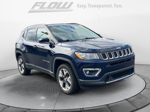 Used 2021 Jeep Compass Limited w/ Sun and Sound Group AWD/4WD image 1