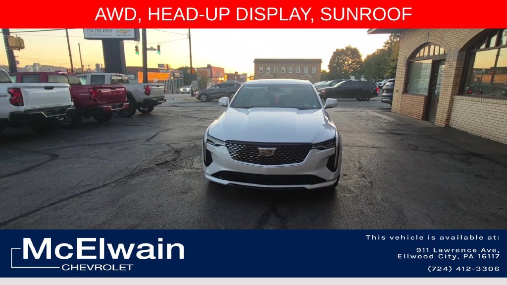 Used 2024 Cadillac CT4 Premium Luxury w/ Technology Package AWD/4WD image 4