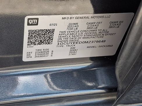 Certified 2021 Chevrolet Silverado 1500 RST w/ All Star Edition Plus AWD/4WD image 31