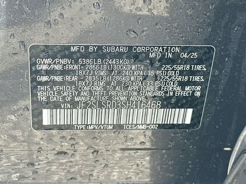 Used 2025 Subaru Forester Limited AWD/4WD image 28