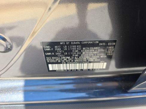 New 2026 Subaru Crosstrek 2.0i Premium AWD/4WD image 37