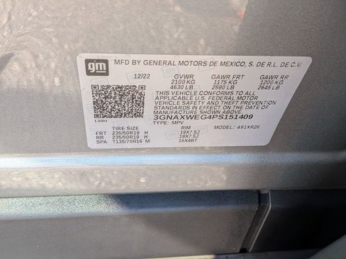 Certified 2023 Chevrolet Equinox RS image 35