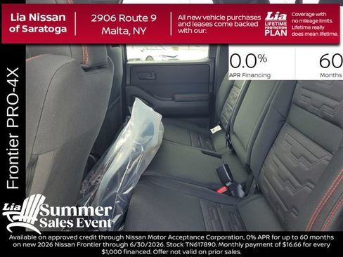 New 2026 Nissan Frontier PRO-4X w/ Pro-4x Convenience Package AWD/4WD image 29