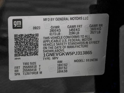 Used 2023 Chevrolet Traverse LT AWD/4WD image 49