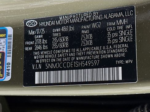 Used 2025 Hyundai Tucson SEL image 12