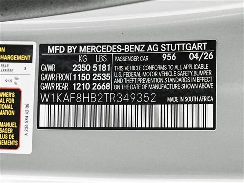 New 2026 Mercedes-Benz C 43 AMG 4MATIC Sedan image 27