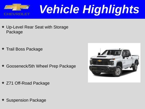 Used 2025 Chevrolet Silverado 2500 LTZ w/ LTZ Plus Package AWD/4WD image 3