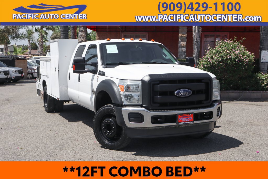 Used 2013 Ford F550 2WD Crew Cab Super Duty w/ Payload Upgrade Pkg image 1