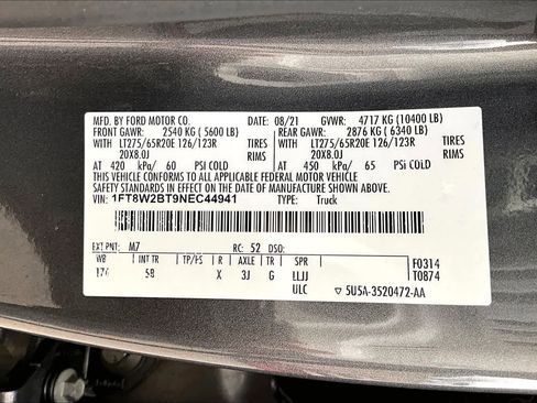 Certified 2022 Ford F250 Lariat w/ Black Appearance Package image 33