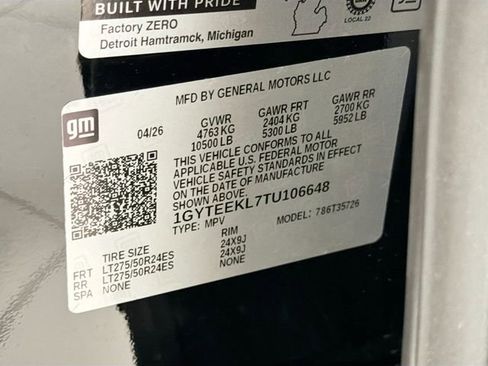 New 2026 Cadillac Escalade IQ Sport 1 w/ LPO, ONYX Package AWD/4WD image 29