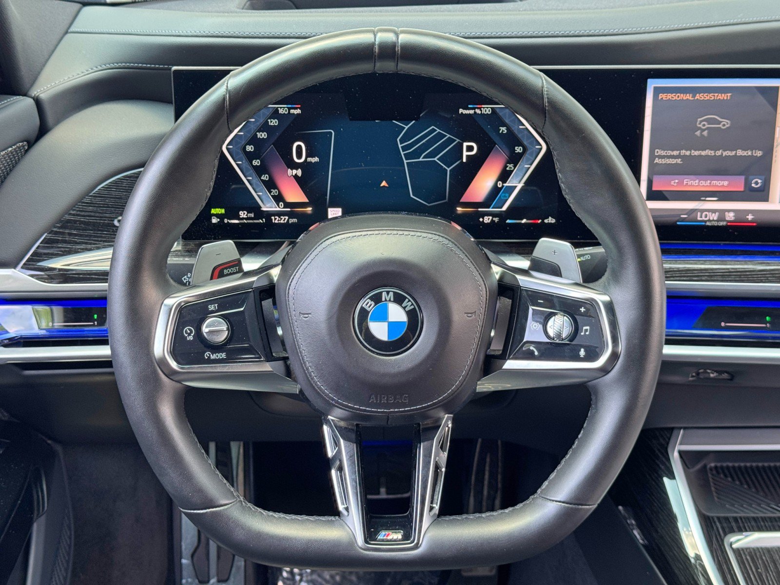 Used 2023 BMW 740i w/ Parking Assistance Package RWD image 21