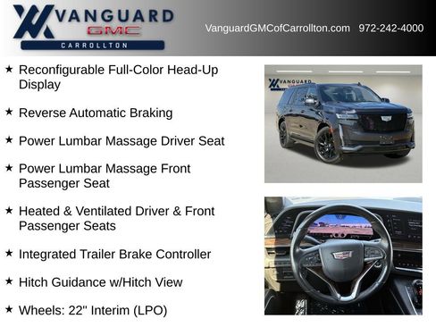 Used 2023 Cadillac Escalade ESV Sport Platinum w/ LPO, ONYX Package image 30