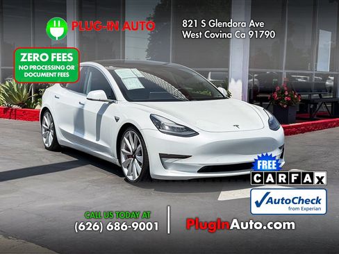 Used 2019 Tesla Model 3 Performance AWD/4WD image 1