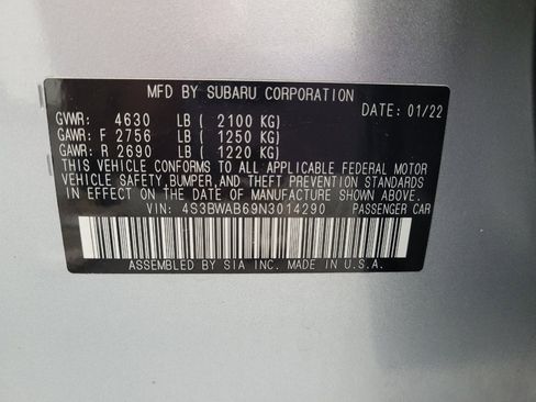 Used 2022 Subaru Legacy AWD/4WD image 33