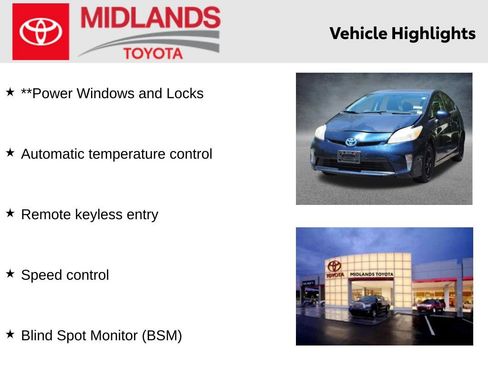 Used 2018 Toyota Prius Two w/ Prius Two Safety Plus Package FWD image 2