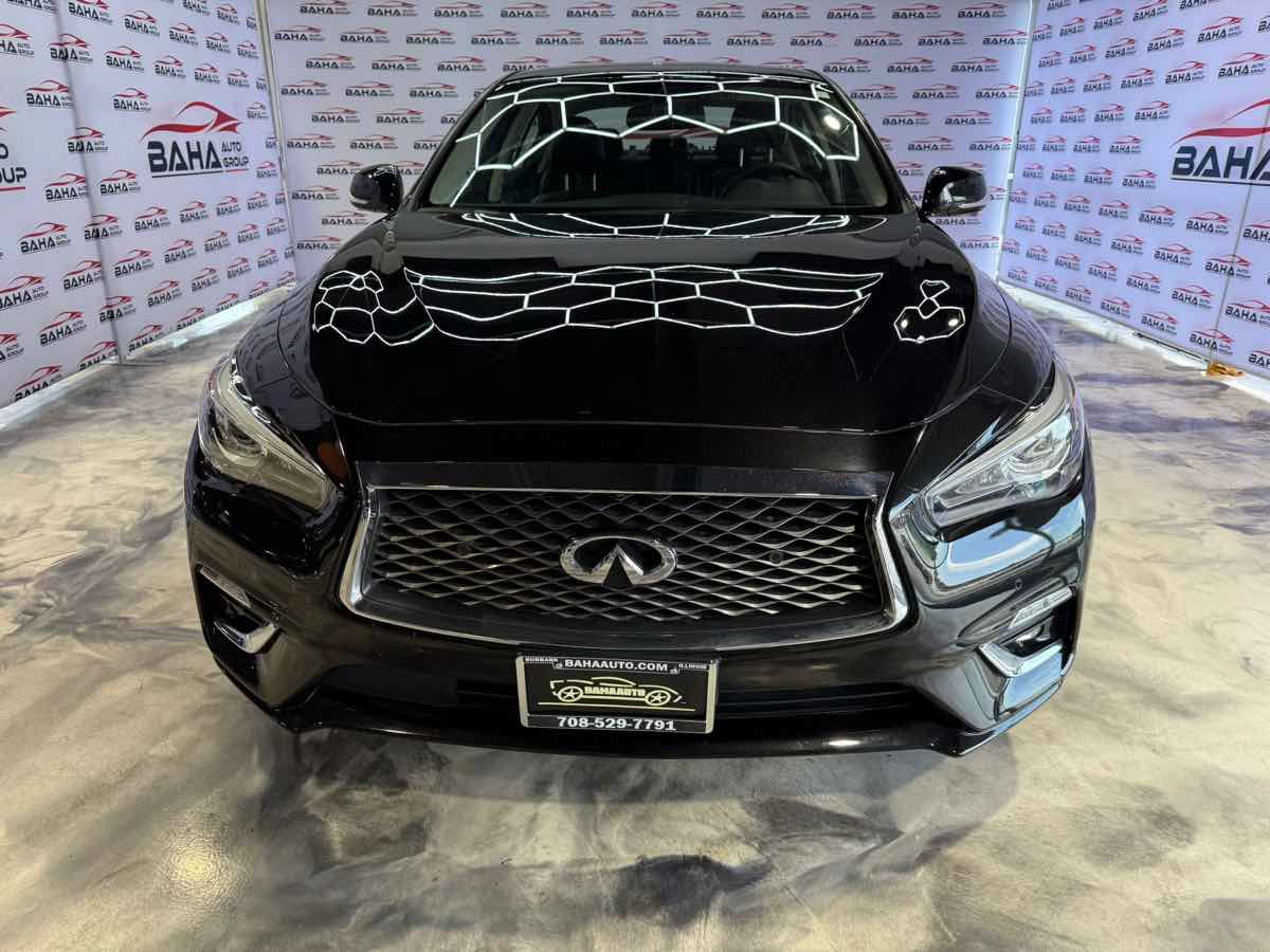 Used 2022 INFINITI Q50 Luxe w/ Cargo Package AWD/4WD image 3